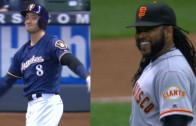 Johnny Cueto & Ryan Braun praise each other after good results off each other