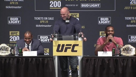 Jon Jones & Daniel Cormier throw major shots at UFC 200 presser