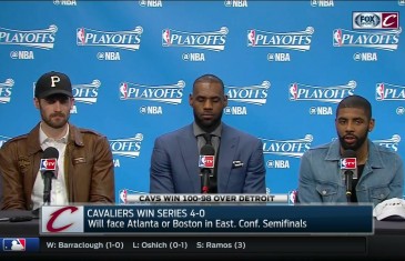 Kyrie Irving speaks on the growth of Cleveland’s big 3