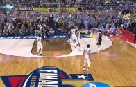 Marcus Paige hits unbelievable circus 3-pointer to tie