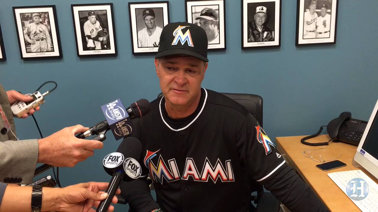 Miami Marlins manager Don Mattingly speaks on Dee Gordon's suspension