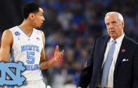 North Carolina coach Roy Williams emotional in post game press conference
