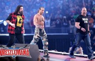 Stone Cold Steve Austin, Shawn Michaels & Mick Foley make Wrestle Mania appearence