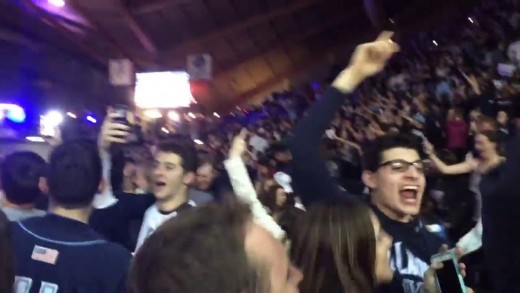 Villanova students erupt at watch party after buzzer beater