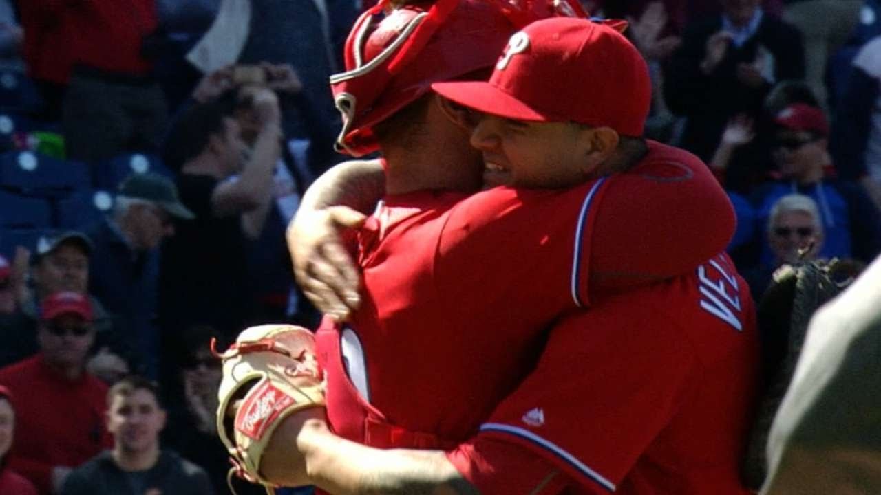 Vince Velasquez strikes out 16 in a complete game shutout