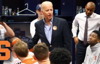 VP Joe Biden speaks to Syracuse after loss to North Carolina