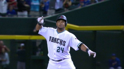 Yosmany Tomas hits walk off single for the D-Backs