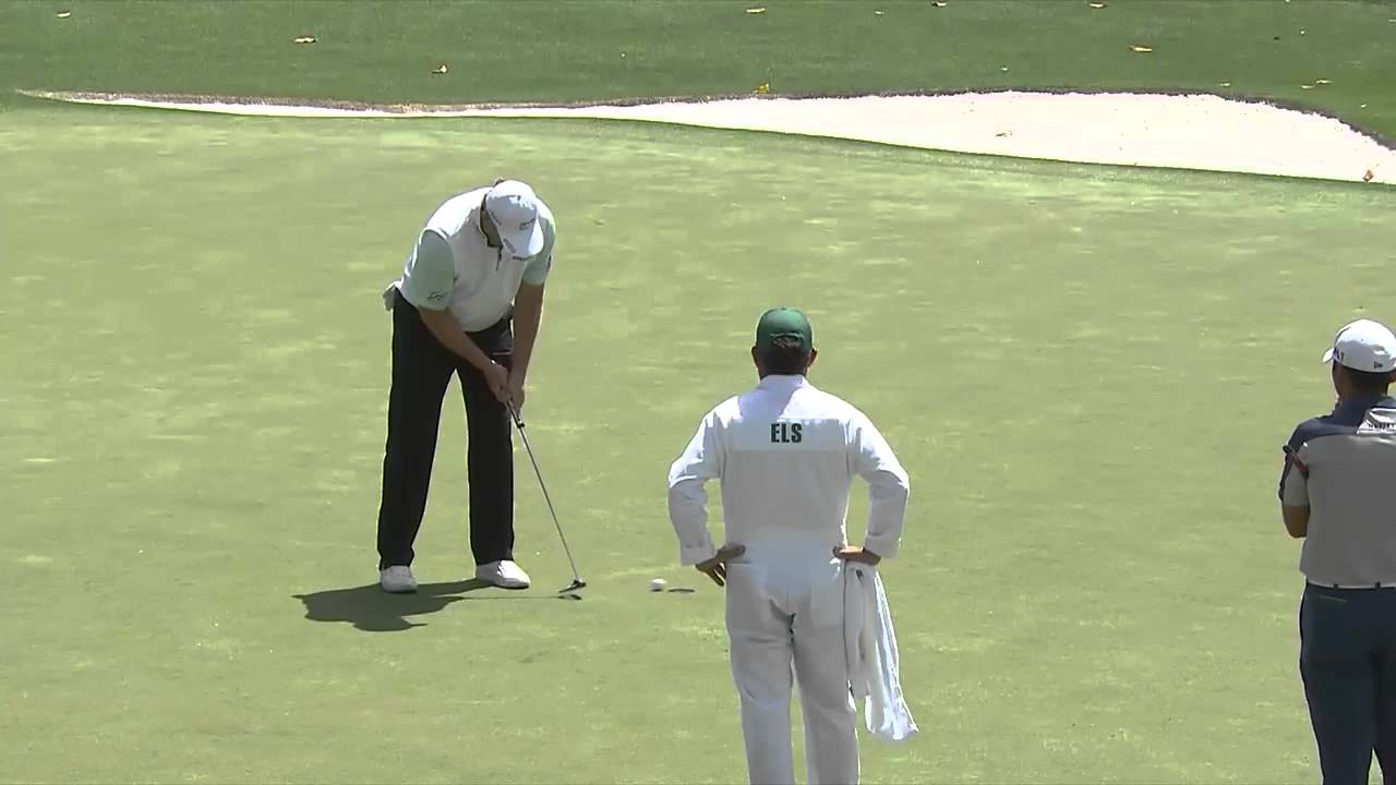 You're Having A Bad Day: Ernie Else 7 putts at the Masters