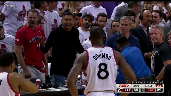 Fanatics View Words: Did LeBron James get a Raptors fan thrown out of Game 4?