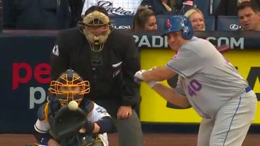 Bartolo Colon’s home run gets flipped with the movie “The Natural”