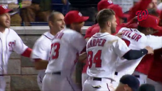 Bryce Harper tells umpire “fuck you” during walk off home run