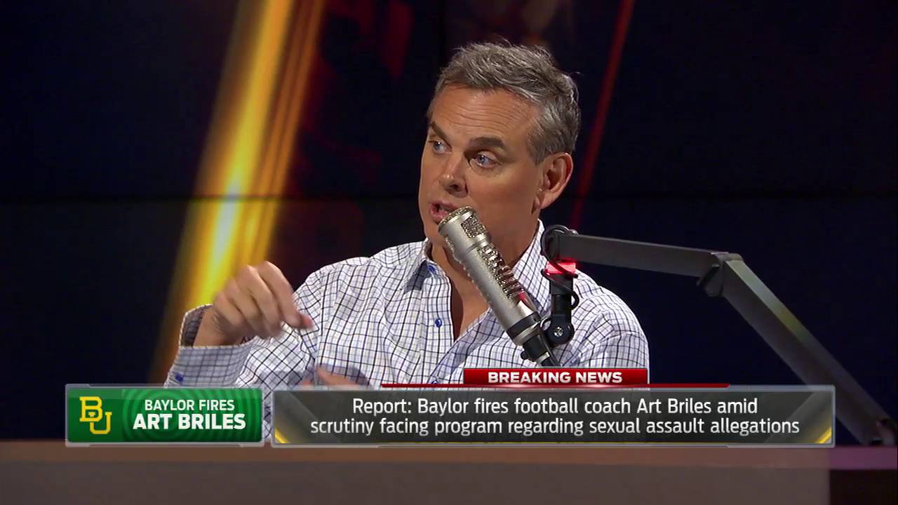 Colin Cowherd says Baylor football is what scares him about America