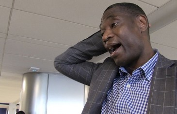 Dikembe Mutombo says he did not give Bismack Biyombo permission to finger wag