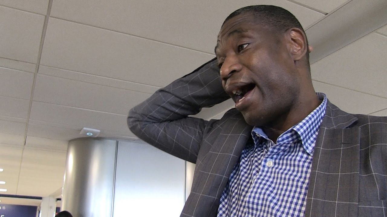Dikembe Mutombo says he did not give Bismack Biyombo permission to finger wag