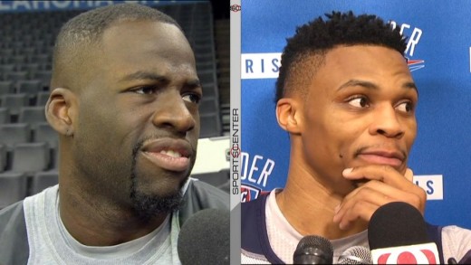 Draymond Green & Russell Westbrook have a war of words in the media