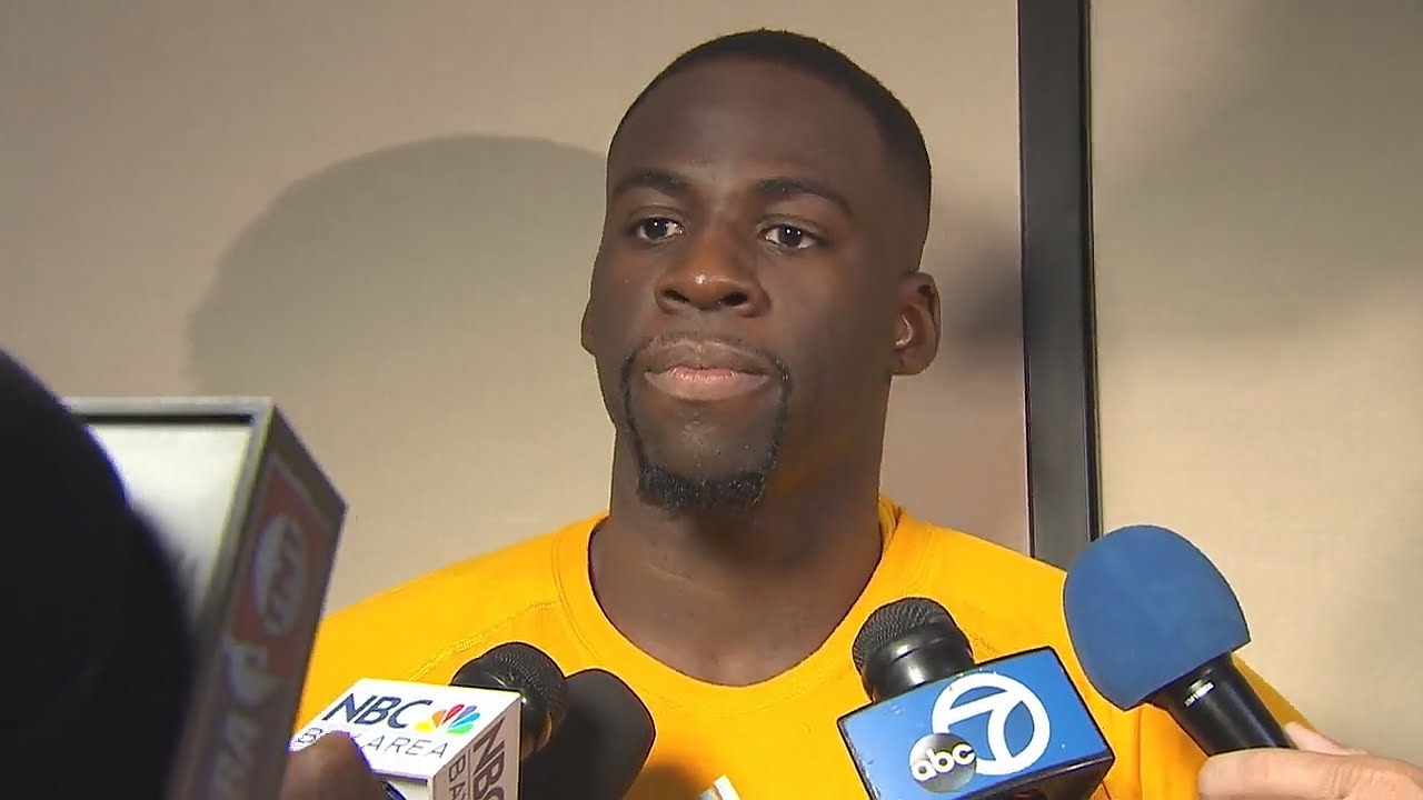 Draymond Green says his kick on Steven Adams was an accident