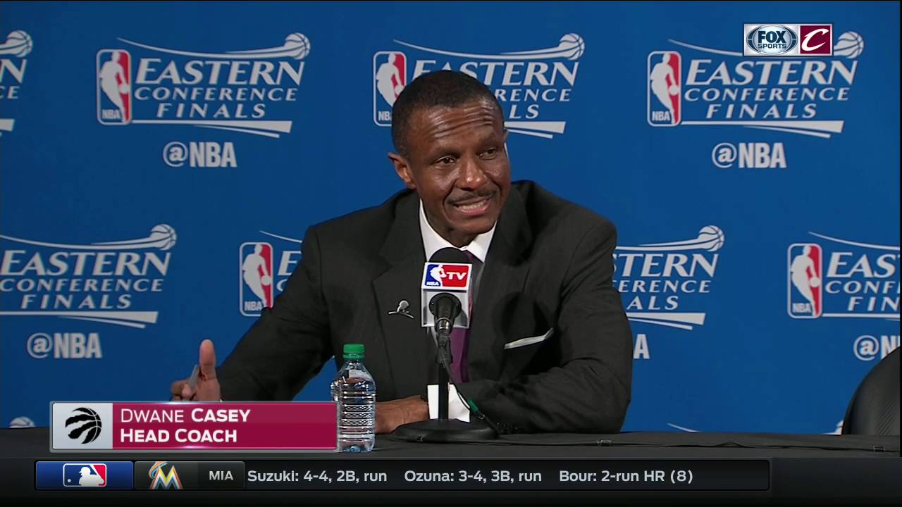 Dwane Casey rips Eastern Conference Finals officiating