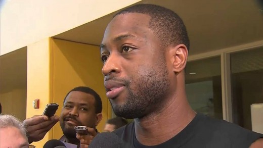 Dwyane Wade speaks on shooting during Canada’s National Anthem