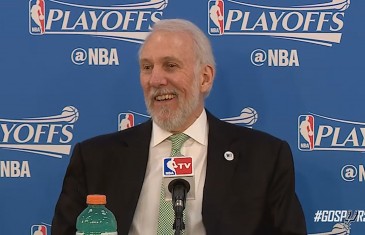 Gregg Popovich in classic form after Spurs lose series to Thunder
