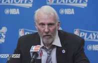 Gregg Popovich post game press conference Spurs vs Thunder (Game 2)