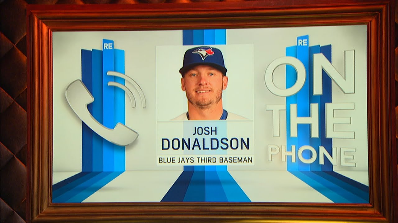 Josh Donaldson eloquently states his position on throwing at people