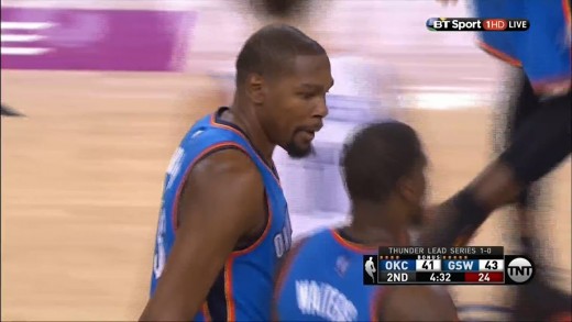 Kevin Durant says “fuck you” to his teammate Dion Waters