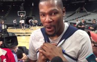 Kevin Durant speaks on being mentioned in Drake’s song “Weston Road Flows”