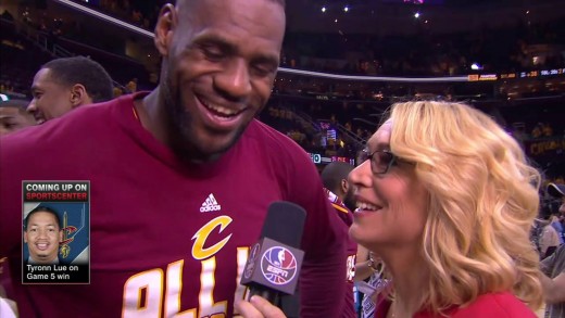 LeBron James calls Toronto fan noise a “beast of an arena”