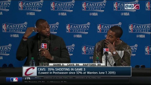 LeBron James thinks about Jay-Z rap line when reacting to other players