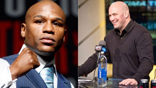 Dana White tells Floyd Mayweather to call him over fighting Conor McGregor