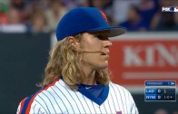 Noah Syndergaard Ejected for Throwing Behind Chase Utley