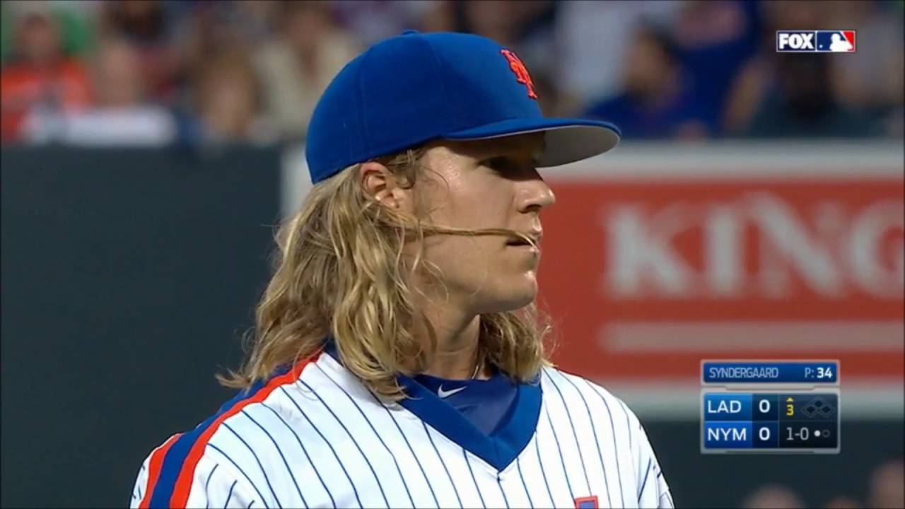 Noah Syndergaard Ejected for Throwing Behind Chase Utley