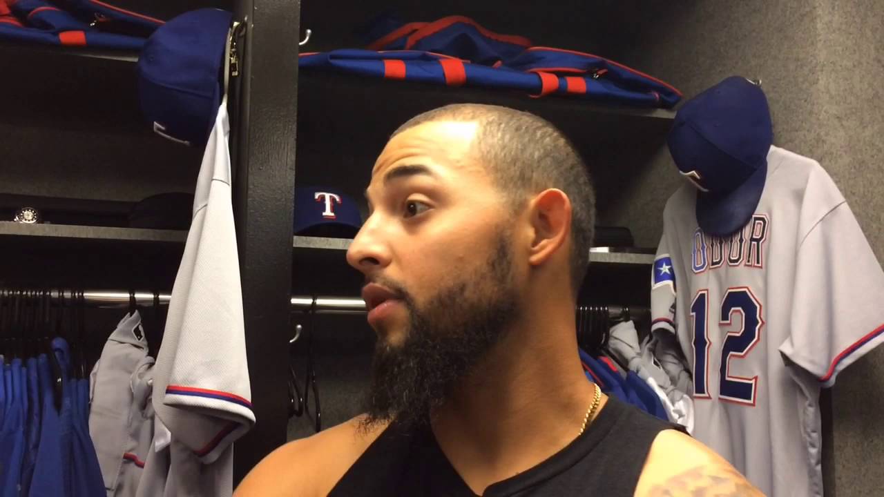 Rougned Odor says he was defending himself from a hard slide