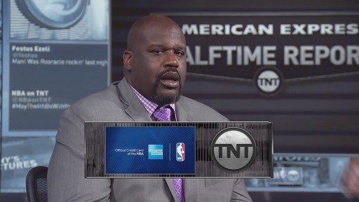 Shaq imitates Draymond Green’s face freezing