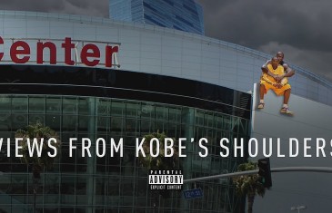 Shaq walks off set over Kobe Bryant shoulder “Views” meme