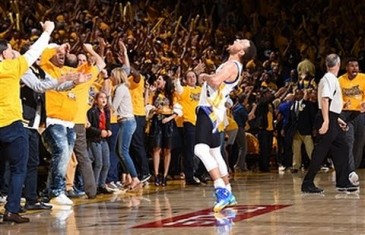 Steph Curry nails the dagger to send the Warriors to NBA Finals