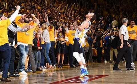 Steph Curry nails the dagger to send the Warriors to NBA Finals