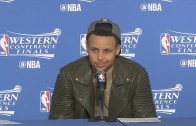 Steph Curry throws shots at doubters in Game 7 press conference