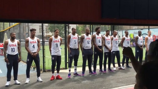 2016 USA Basketball Team Surprises Kids at Camp