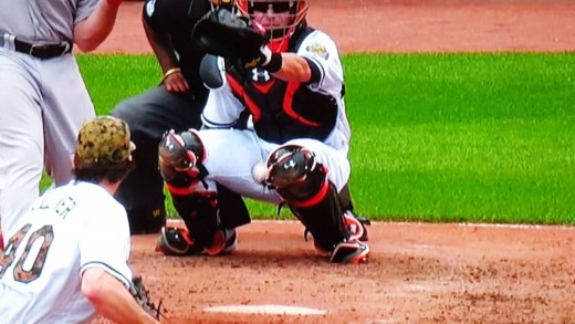 Baltimore Orioles catcher Caleb Joseph placed on DL after brutal nut shot