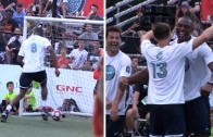 Bismack Biyombo takes over charity soccer game