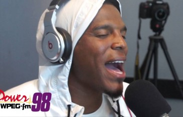 Cam Newton Freestyles To Usher’s “Nice & Slow”