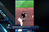 Chris Sale loses in rock, paper, scissors so he has to sign autograph