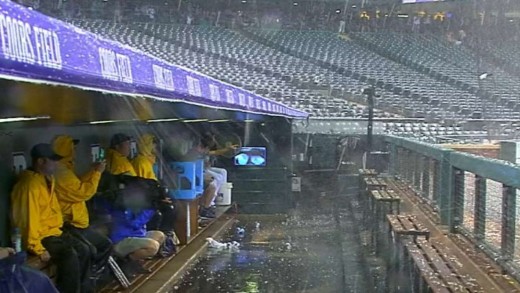 Denver gets pelted with hail postponing the Rockies & Blue Jays