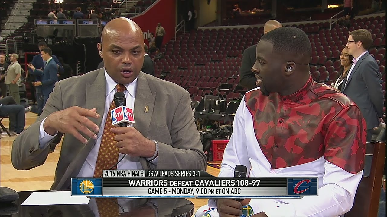 Draymond Green & Charles Barkley have a classic exchange