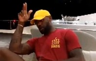 Dwyane Wade’a hilarious SnapChat posts with LeBron James & Chris Paul on Vacation