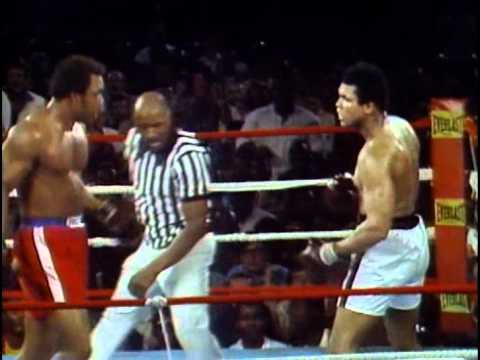 Rumble In The Jungle: George Foreman vs Muhammad Ali on Oct. 30, 1974 (Entire Fight)