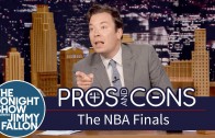 Jimmy Fallon breaks down the pros and cons of this year’s NBA Finals