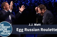 JJ Watt plays egg Russian roulette with Jimmy Fallon