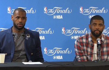 LeBron James & Kyrie Irving discuss forcing a Game 6